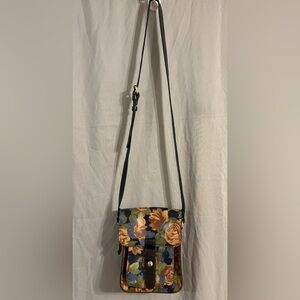 Patricia Nash Floral Crossbody Bag